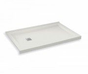 Base douche B3 60 x 36 drain carré CTR alcove/ droit / gauche
