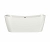 Bain villi Blanc 65 x 32 x 26